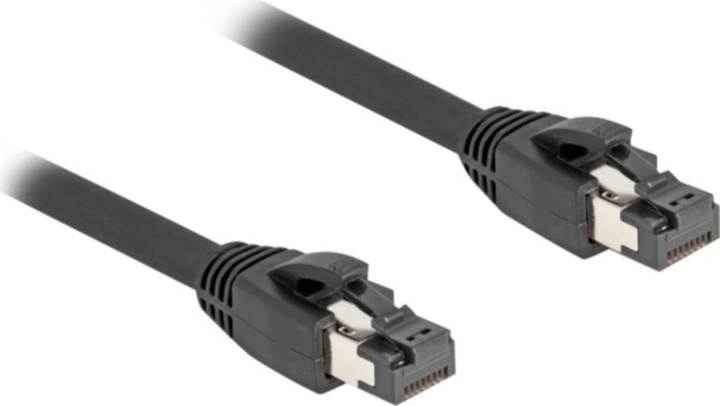 DeLOCK Cat.8.1 Patch kábel 2m - Szürke DeLOCK Cat.8.1 Patch kábel 2m - Szürke