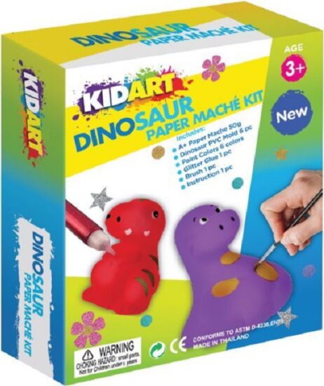 Kid Art Papírmasé készlet - Dinók