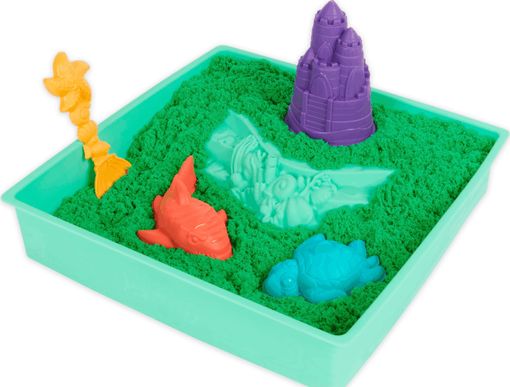 Spin Master Kinetikus Homok készlet 454g - Zöld