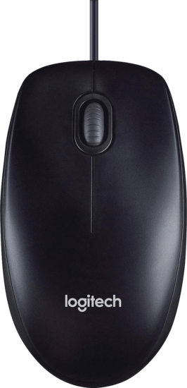 Logitech M90 USB Egér - Sötét szürke