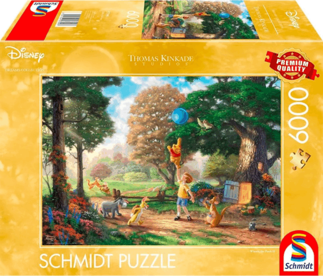 Schmidt Spiele Disney Dreams Gyűjtemény - Micimackó 2. - 6000 darabos puzzle Schmidt Spiele Disney Dreams Gyűjtemény - Micimackó 2. - 6000 darabos puzzle