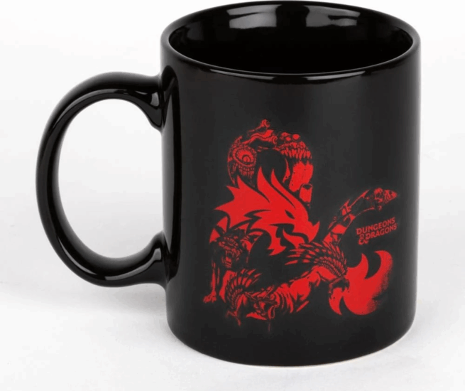 Konix Dungeons & Dragons "Monsters" bögre - Fekete