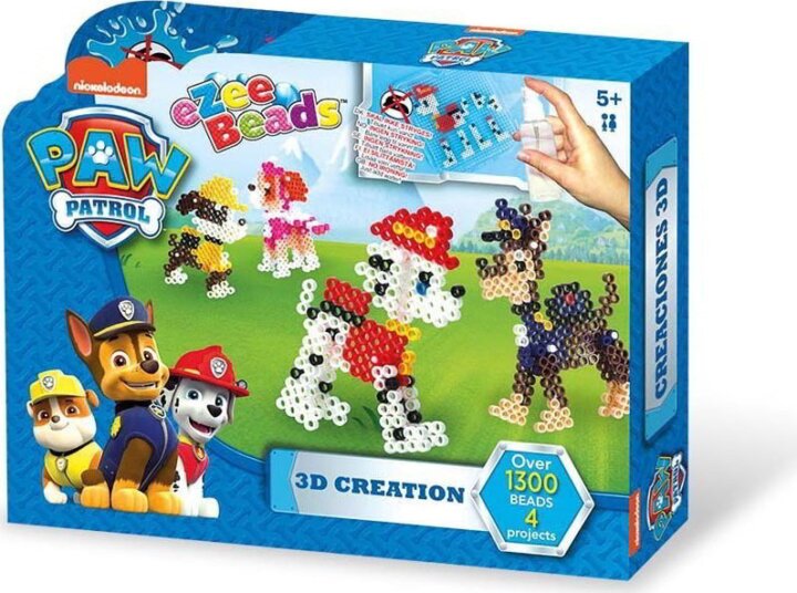 Nickelodeon Mancs Őrjárat: eZeeBeads 3D gyöngykirakó