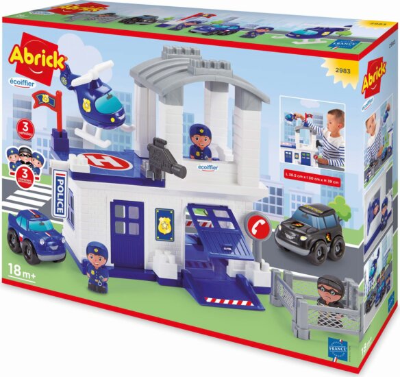 Abrick Rendőrállomás játékszett