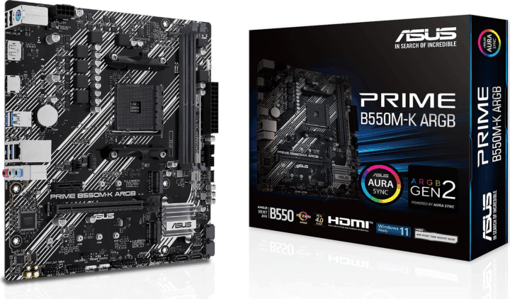 Asus Prime B550M-K ARGB Alaplap