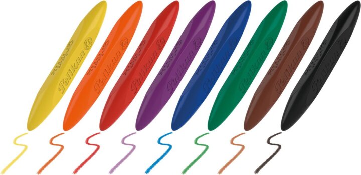 Pelikan Griffix zsírkréta - 8 szín