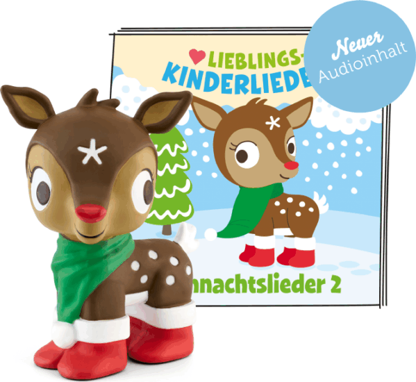 Tonies 10001334 Lieblings-Kinderlieder - Weihnachtslieder 2 (2022) hangoskönyv - Német