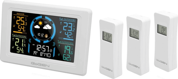 Gogen ME 3397 W LCD Időjárás állomás