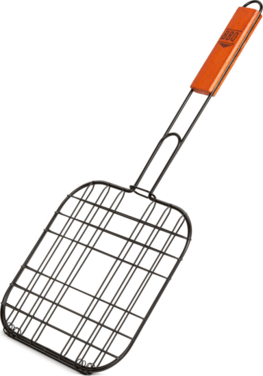 BBQ 56300C Hús grillező rács - fa nyéllel BBQ 56300C Hús grillező rács - fa nyéllel