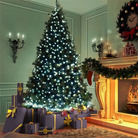 Family Decor 58900B Kül-/Beltéri LED fényfüzér 5.2m - Hidegfehér