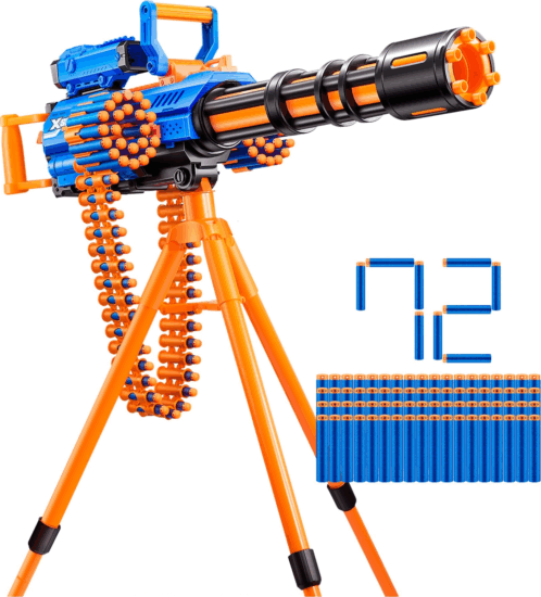 ZURU X-Shot Insanity Motorized Rage Fire - Állványos szivacslövő gépfegyver