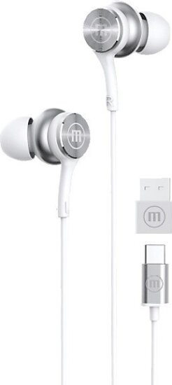 Maxell XC1 USB-C Vezetékes Headset - Fehér Maxell XC1 USB-C Vezetékes Headset - Fehér