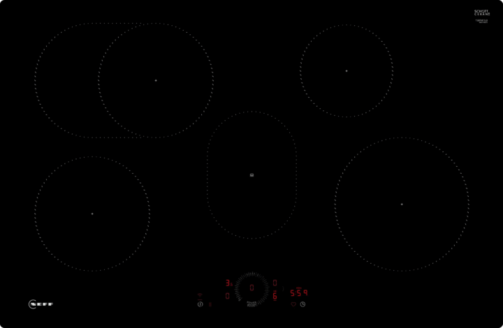 Neff T58PHF1L0 Inukciós főzőlap - Fekete