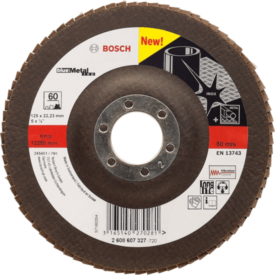 Bosch Best for Metal X571 K40 Csiszolókorong - 125mm
