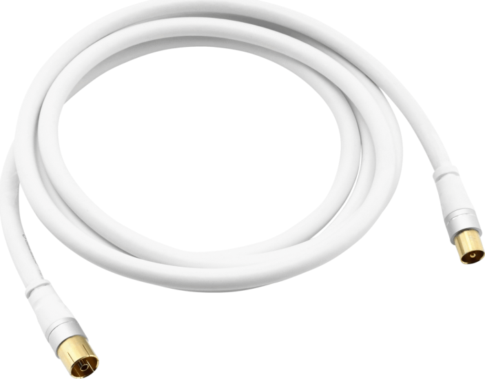 Oehlbach OB 33111 Koax antenna kábel 1.5m - Fehér