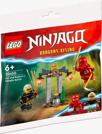 LEGO® Ninjago: 30650 - Kai és Rapton templomi csatája