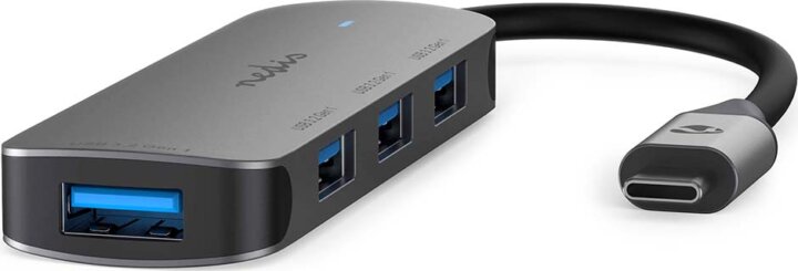 Nedis CCGB64220GY01 USB Type-A 3.2 HUB (4 port)