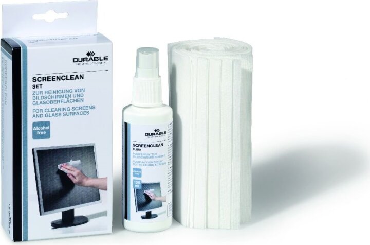 Durable SCREENCLEAN monitor tisztító szett