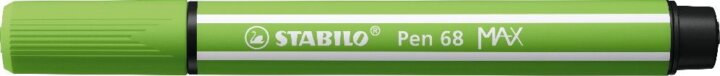 Stabilo Pen 68 Max 1-5 mm Rostirón - Világoszöld
