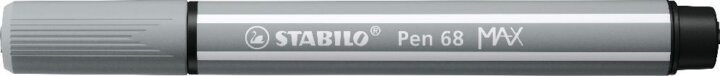 Stabilo Pen 68 Max 1-5 mm Rostirón - Középszürke