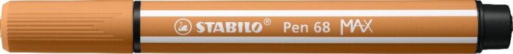 Stabilo Pen 68 Max 1-5 mm Rostirón - Sötét okker