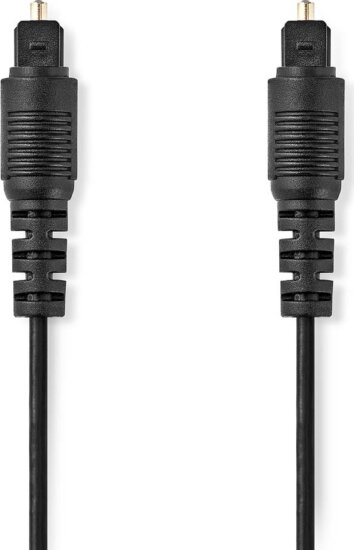 Nedis CAGL25000BK30 Toslink apa - Toslink apa Kábel (3m) Nedis CAGL25000BK30 Toslink apa - Toslink apa Kábel (3m)