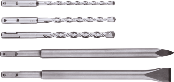 Metabo 630465000 SDS-Plus Fúró és Vésőkészlet (5 db/csomag)