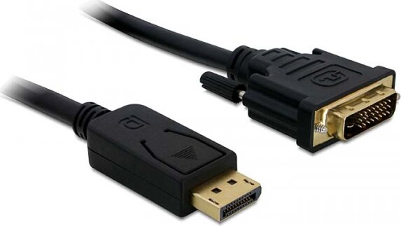 Delock Displayport - DVI 24+1 kábel, apa - apa 1,0m