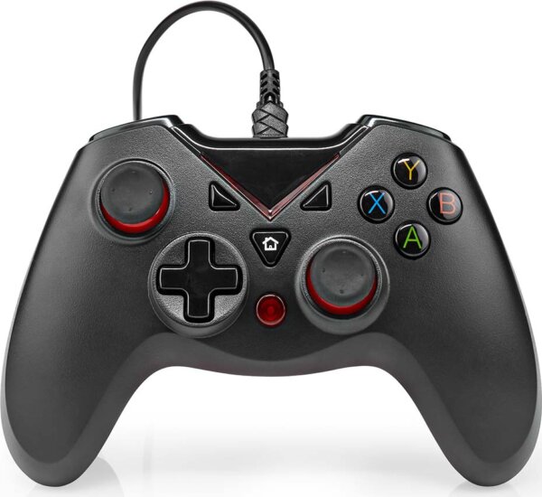 Nedis GGPD110BK Vezetékes gamepad - Fekete (PC)