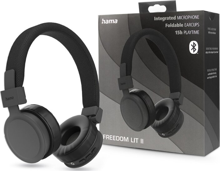 Hama Freedom Lit II Wireless Fejhalgató - Fekete Hama Freedom Lit II Wireless Fejhalgató - Fekete
