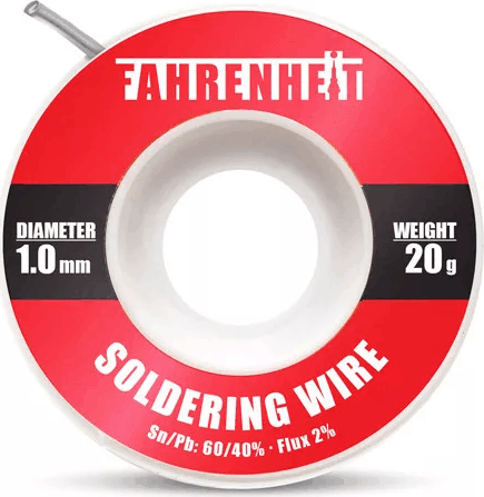 Fahrenheit 55132 1mm/20g Forrasztó ón Fahrenheit 55132 1mm/20g Forrasztó ón