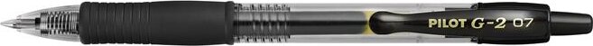 Pilot G-2 Nyomógombos zseléstoll - 0,32mm / Fekete