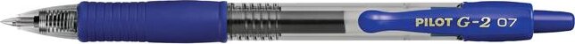Pilot G-2 Nyomógombos zseléstoll - 0,32mm / Kék Pilot G-2 Nyomógombos zseléstoll - 0,32mm / Kék