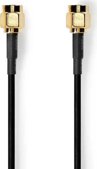 Nedis CSGL SMA Antenna kábel 2m - Fekete