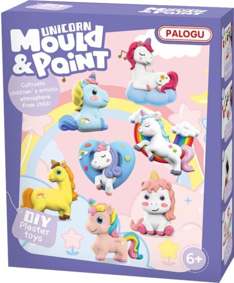 Palogu: Csináld magad hűtőmágnes készítő szett - Unikornisok