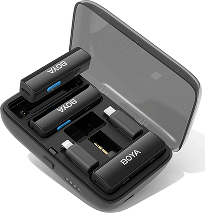 Boya BOYALINK Wireless Univerzális Mikrofon Szett