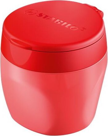 Stabilo Woody 3 in 1 Egylyukú kézi hegyező - Piros