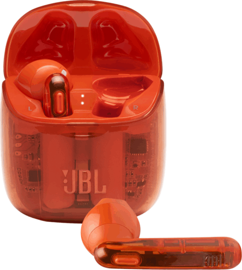 JBL Tune 225 TWS Ghost Edition Wireless Fülhallgató - Narancssárga JBL Tune 225 TWS Ghost Edition Wireless Fülhallgató - Narancssárga