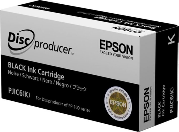 Epson PJIC7 Eredeti Tintapatron Fekete