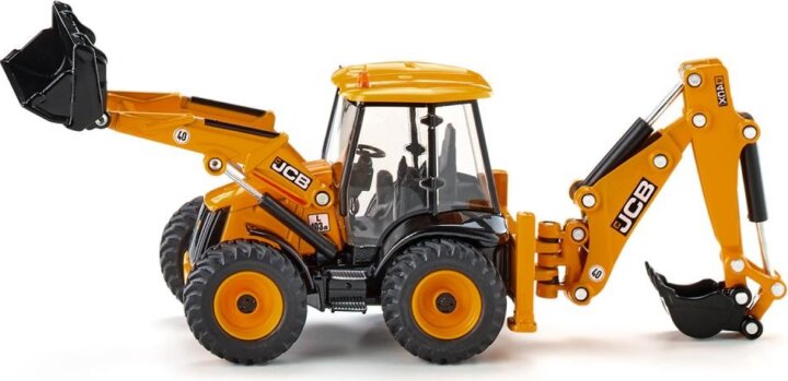 Siku JCB 4CX Kotró Munkagép - Sárga