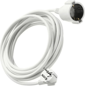 Anco 321374 230V Hálózati lengő hosszabbító 10m - Fehér
