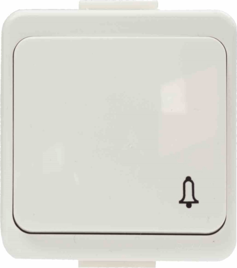Anco 321353 Junior Fali nyomókapcsoló csengő jellel - Fehér