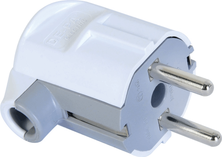 Anco 321726 16A 250V földelt dugvilla oldalsó bevezetéssel - Fehér Anco 321726 16A 250V földelt dugvilla oldalsó bevezetéssel - Fehér