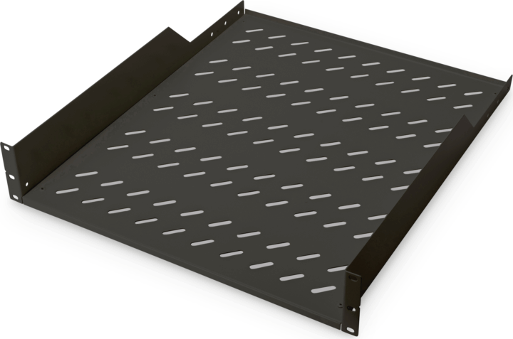 Digitus DN-19 TRAY-2-55-SW 19" 2U Polc - Fekete Digitus DN-19 TRAY-2-55-SW 19" 2U Polc - Fekete
