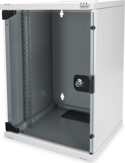 Digitus DN-10-SET-2 10" Fali rack szekrény szett 9U 312x300mm - Szürke