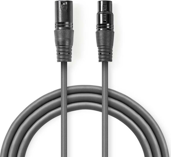 Nedis COTH15010GY50 XLR apa - XLR anya Kábel (5m)
