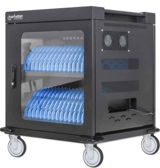 Manhattan 180948 EU 32-Port AC Töltő kocsi