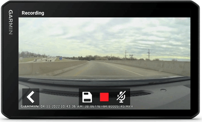 Garmin 7" CamperCam 795 MT-D GPS navigáció (EU Térkép)