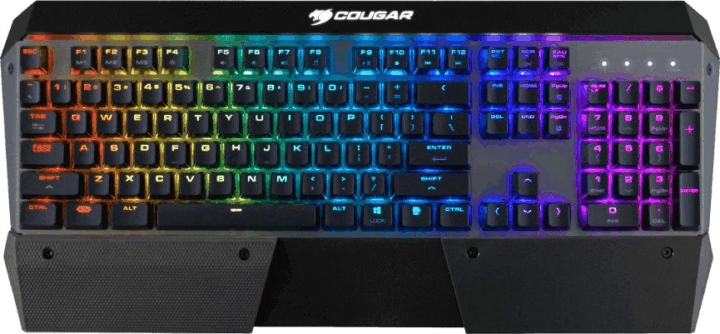 Cougar Attack X3 RGB Speedy (Cherry MX Silver Switch) Vezetékes Mechanikus Gaming Billentyűzet - Magyar