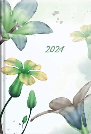 Toptimer Joy A5 2024 Napi határidőnapló - Kankalin